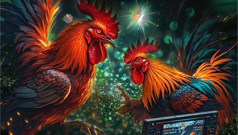 Excited player hitting a jackpot on a Taya365 slot machine
